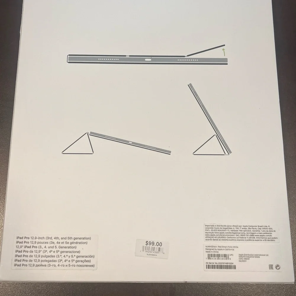 Apple iPad Smart Folio - Light Gray